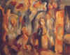 Il rosario - olio su tela 125 x 99
